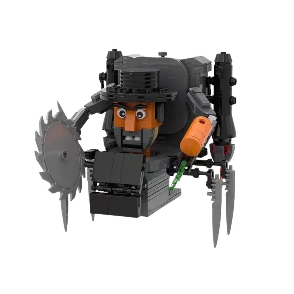 Skibidi Toilet Building Blocks Toy Titans Cameraman Speakerman Drillman TV Man Woman Camera Speaker Man G Drill Man Figure Toy