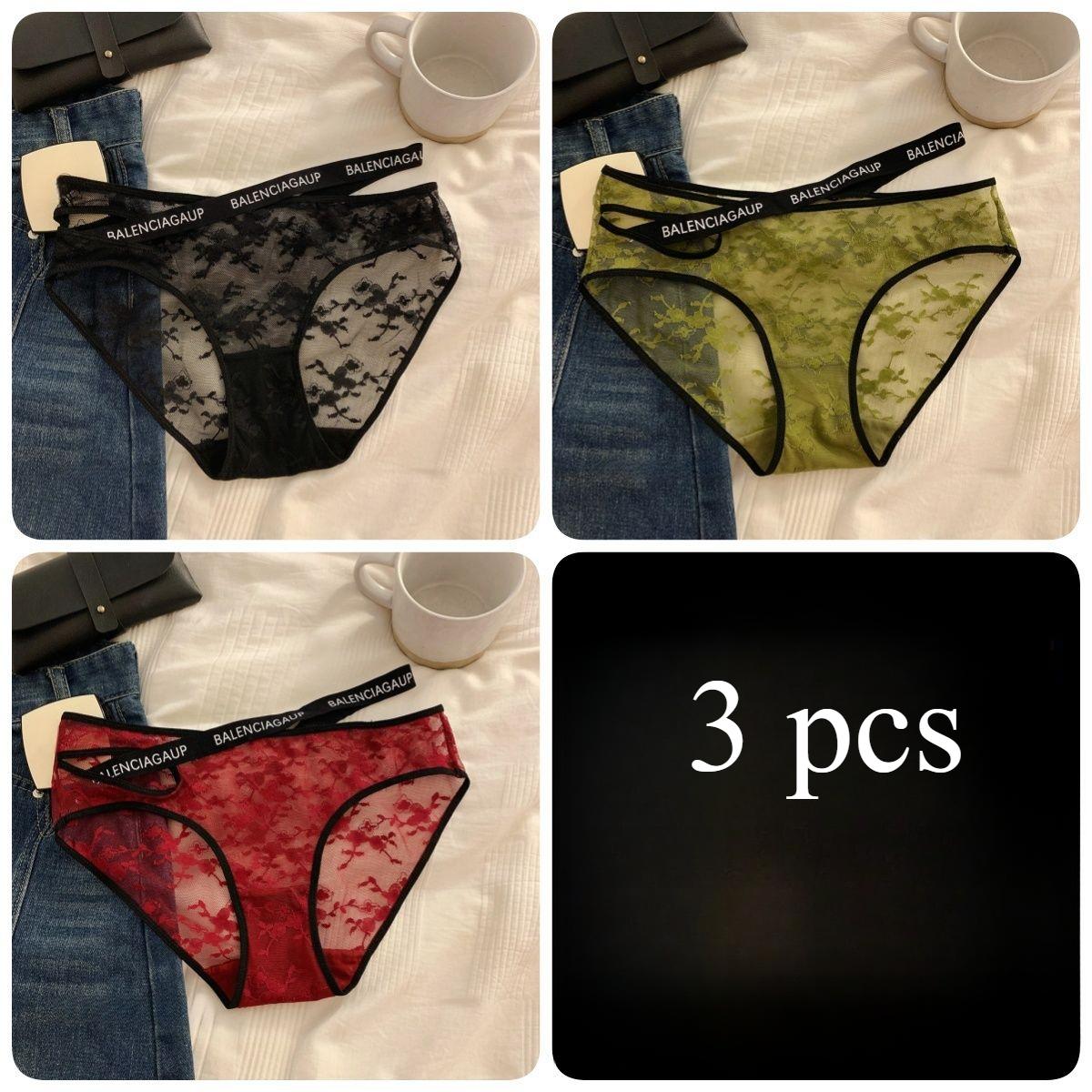 

3 шт. Женские сексуальные трусики-стринги с полыми бретельками для женщин, модное нижнее белье, удобные трусики XL