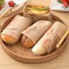 100Pcs Oil-Proof Wax Paper Food Wrapper Paper Bread Sandwich Burger Fries Wrapping Tray Basket Liners Fast Food Bread Oilpaper