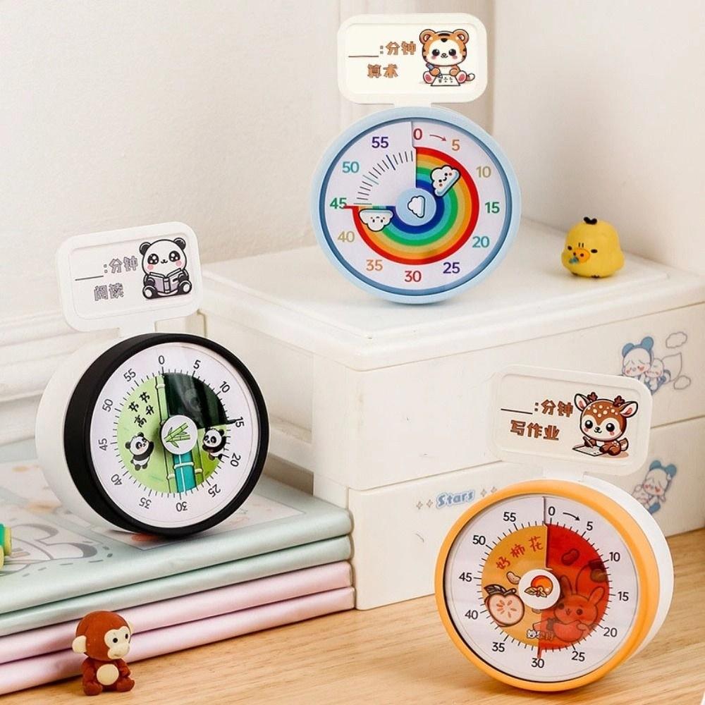 Visual Countdown Timer Multifunctional 60 Minutes Alarm Clock Durable Desk Timer  Kids Learning