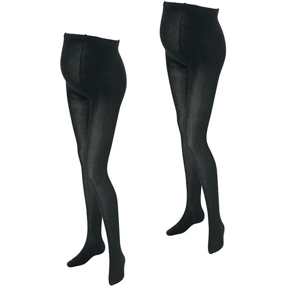 Поддерживающие колготки для беременных Inujirushi из нейлона (2-Pack) МЛ, Черный