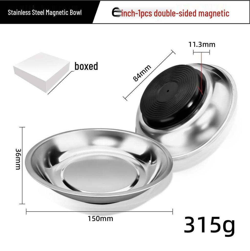 1.5 lb Telescopic Magnetic Pickup Tool with Light, Strong Magnet, Extendable Round & Square Mirror, Auto Repair Flashlight Head