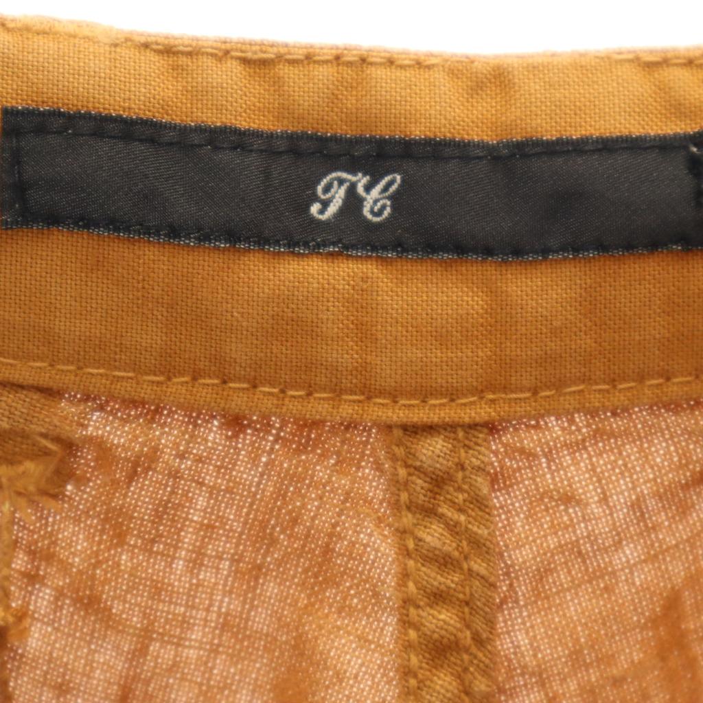 TC Made In Japan Linen Blend Shorts S Orange Series Men's Used