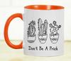 Inkdotpot Don't be a Prick  11 Oz  Ceramic Coffee  Mugs  Funny Novelty Inspirational Quotes Gift For Co-Worker Boss