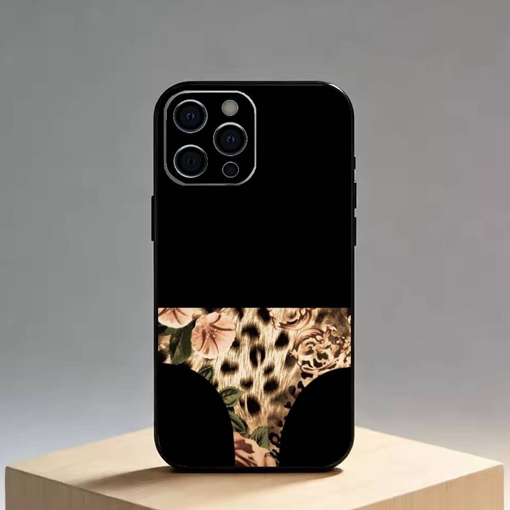 Funny leopard print underwear   Phone Case Silicone Soft For IPhone 17 16 15 14 13 12 11 X XR Plus Pro Max Plus