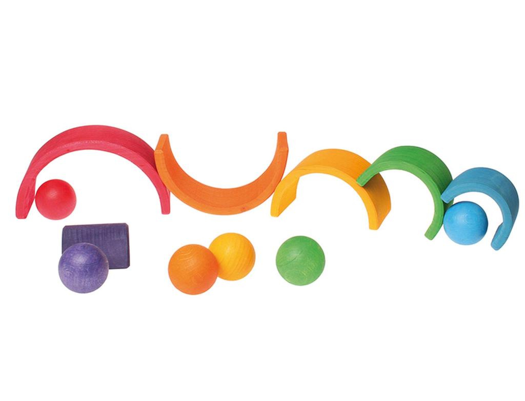 Grimms Wooden Ball 6-Color Set (GM10239)