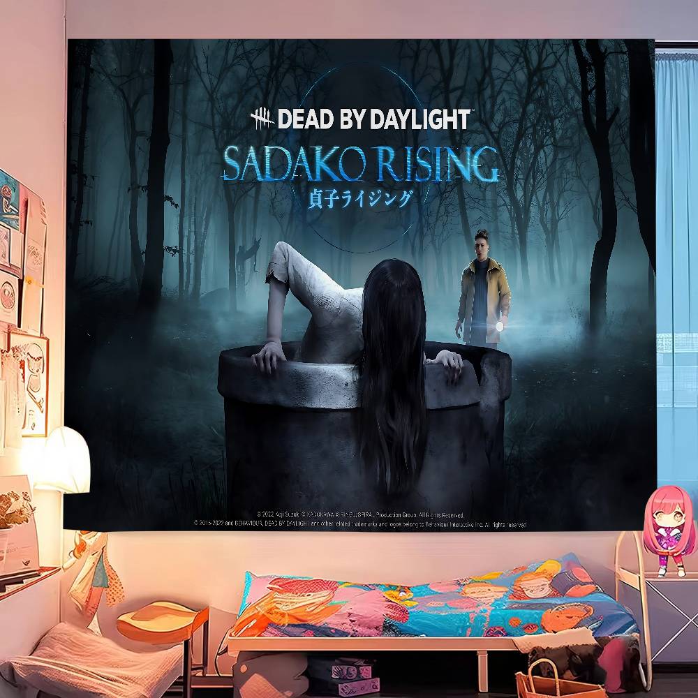 Dead By DDaylight Cartoon Tapestry Art Science Fiction Room Home Decor Art Home Decor