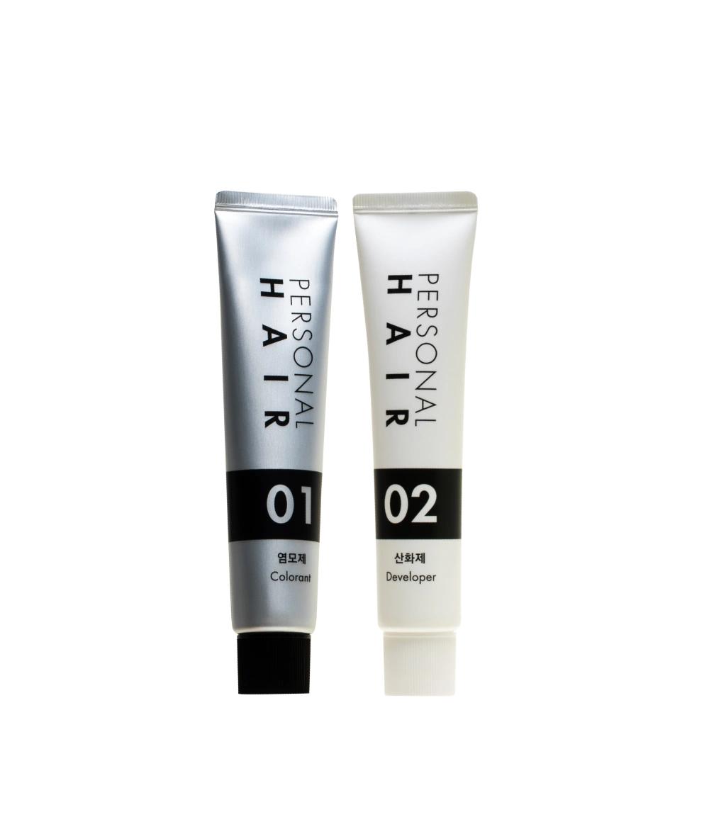 Personal Hair Gray Hair Cover Color Cream 4N (dark brown)