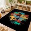Colorful Game Controllers Patterned Rug Absorbent Nonslip Carpet For Bedroom Kitchen Bathroom Home Decor Halloween Gift