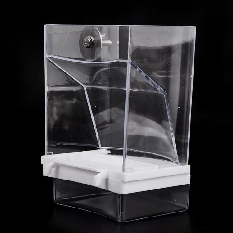 Anti-spill Bird Feeding Bowl Parrots Food Feed Container Cockatiels Feeding Box