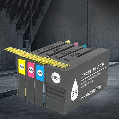 Lot de 4 cartouches d'encre 952xl pour HP officejet pro 77207740