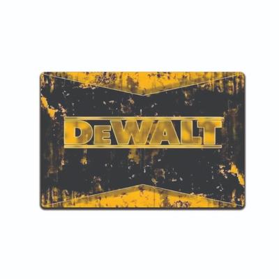 TOOL FUNNY 8X12 Dewalt Rustic Vintage Look METAL NOVELTY GARAGE SIGN