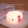 Children's Pudding Duck Night Light: Eye-Friendly, USB Rechargeable, Silicone Lamp with Timer and Patting Feature