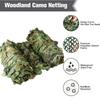 3Mx5M 4Mx6M Camouflage Netting Bulk Roll Sunshade Net for Hunting Woodland Training Camping Car Cover Paintball Bird Watching