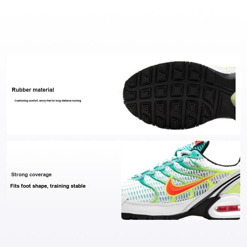 Nike Women's White/Black Air Max Torch 4 Volt Laser Crimson Sneakers Cw5607-100 Cm