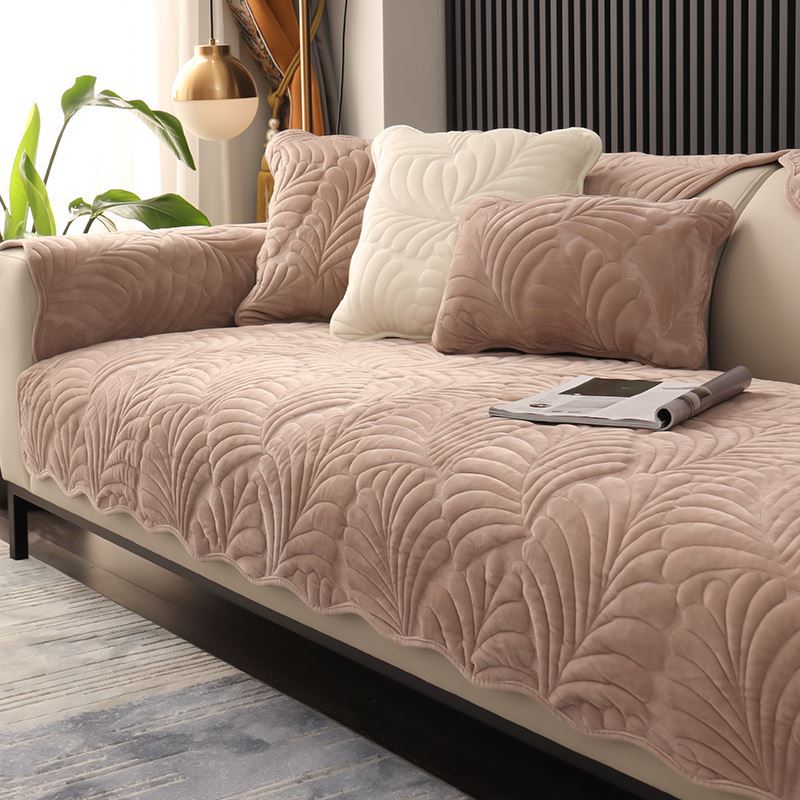 Simple Sofa Cushion Four Seasons Universal Dutch Plush Non-Slip Thickened Seat Cover Cover