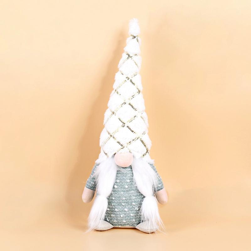 

New Christmas Ornaments Ornament Doll Faceless Old Man Doll Window Ornament Dwarf Rudolph Doll