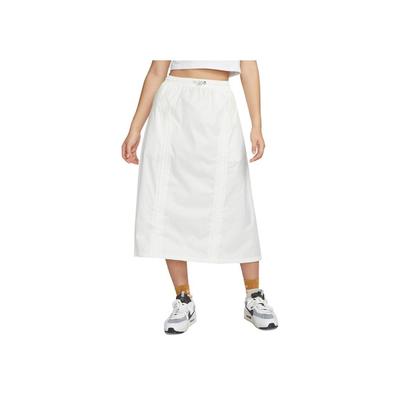 Gefalteter lockerer Sport-Midirock Damen Unterteil Segel DV8203-133