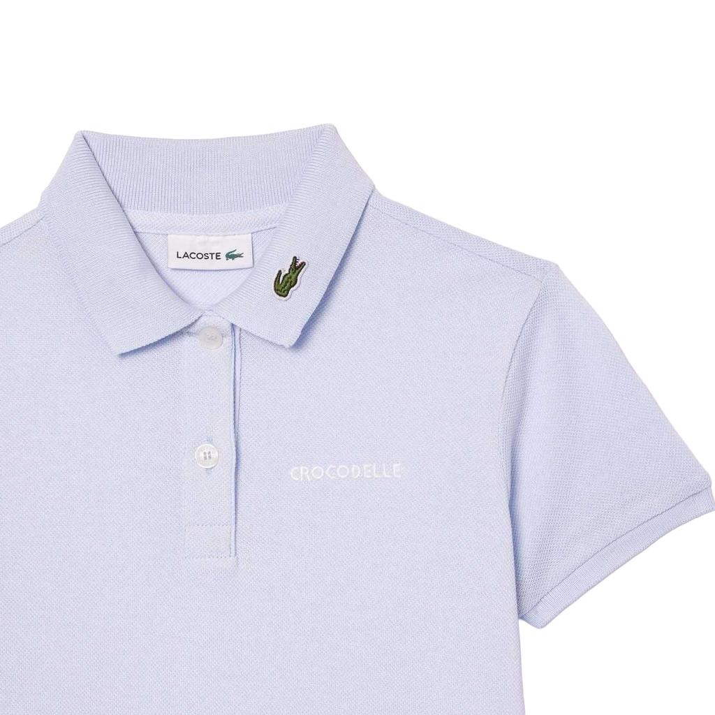 Lacoste Girls Crocodile Pique Dress