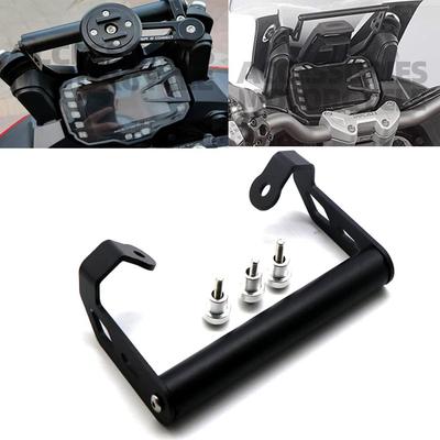 Motorrad Erweiterungs-Querstange Handyhalter Ständer Halter GPS-Navigationsplatte Halterung für Ducati MULTISTRADA 950 950S 1200S MTS 1200 1260 Enduro