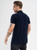 Jigga Wear Classic Men's Navy Blue Short Sleeve Polo Shirt L