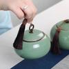 Seramik Küçük Çay Kutusu Çin Her Türlü Çay Saklama Kutusu Ham Seramik Kutu Puer Çayı İçin Modern Stil