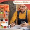 500 Stickers/roll Halloween Festival Celebration Stickers Labels Seal Stickers Alien Pumpkin Expression Package
