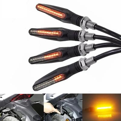 Φλας Μοτοσυκλέτας Φώτα Ενσωματωμένο Ρελέ 12V Φλασιέρ Μοτοσυκλέτα LED Ροή Νερού Φλασιέρ Μοτο Indicator Φως Στροφής Αξεσουάρ