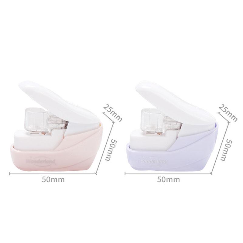 Mini bez hřebíků Snadná sešívačka bez námahy Kniha Sešívačka Sešívačka Bez sešívačky Kancelářské vázací potřeby Školní potřeby