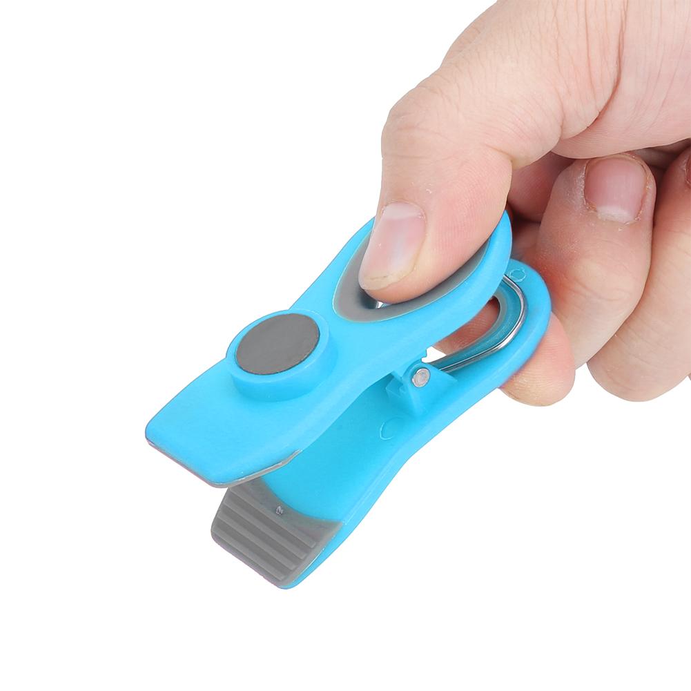 2Pcs Mini Portable Food Sealing Magnetic Clips Snack Food Preservation Bag Clips Kitchen