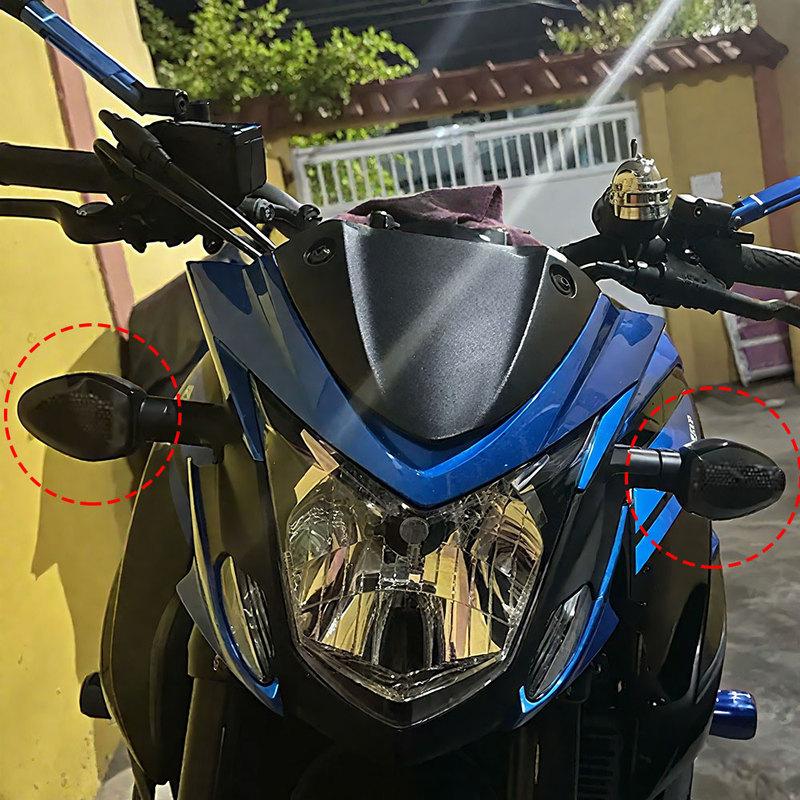 2pcs Motorcycle Turn Signal Indicator Light Lens for SUZUKI GSXS1000/F/S GSXS GSR 750 GSX650F GSX1250FA GSR750 GSX-S 1000 950
