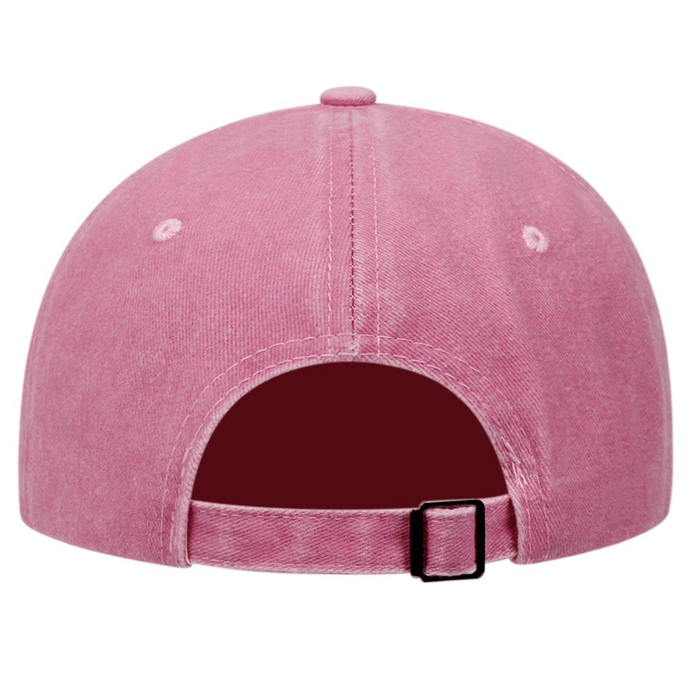 Love Pickleball Embroidered Baseball Cap Retro Washed Denim Cap Casual Hip Hop Dad Hat