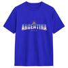 Unisex Tshirts Argentina Flag Creative Cotton Tee Shirt Short Sleeve T Shirt Crew Neck Clothes Plus Size