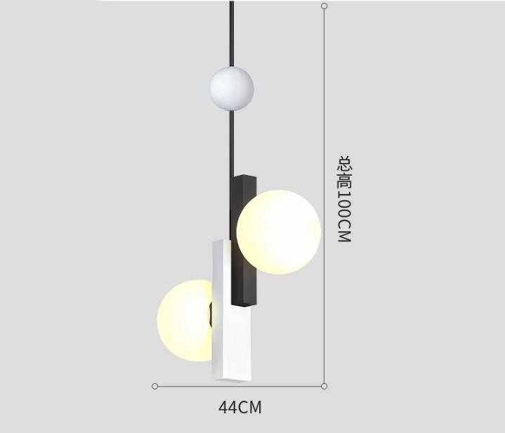 Nordic LED Glass Pendant Lights Modern Art Creative Design Indoor Home Decor Lighting Fixtures Loft Color Hanging Lamp Luminaire