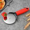 Pizza Cutter with Protective Cover Sharp Edge Ergonomic Handle Smooth Cutting Surface Rust-proof Pizza Wheel Kitchen Gadget