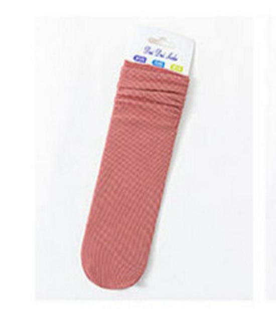 Women's Trendy Mid-Tube Ice Velvet Socks - Solid Colors and Fashionable Curls