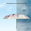 Świeży Styl Przenośny Mini Automatyczny Składany Parasol Damski z Ochroną Przeciwsłoneczną i UV