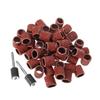 102/132Pcs Sanding Drums Kit Sand Bands Sand Mandrels Drum Woodworking Nail Drill Rotary Abrasive Tool