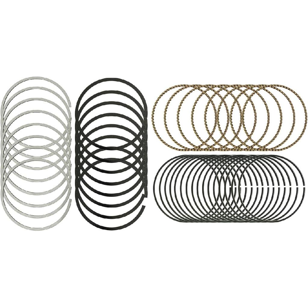 41859C STD Engine Piston Ring Kits Fit for Chevy Express Silverado Tahoe GMC Savana Yukon Engines 4.8L 5.3L LS 1999-2016