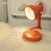 Mini LED Reading Cute Lightweight Clip Lamp Foldable Eye Protection Magnetic Light