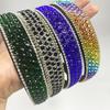 Modisches Strass Anti-Rutsch Stirnband: Retro-Stil, Vollständig mit Diamanten besetzt, Lichtluxus-Haaraccessoire