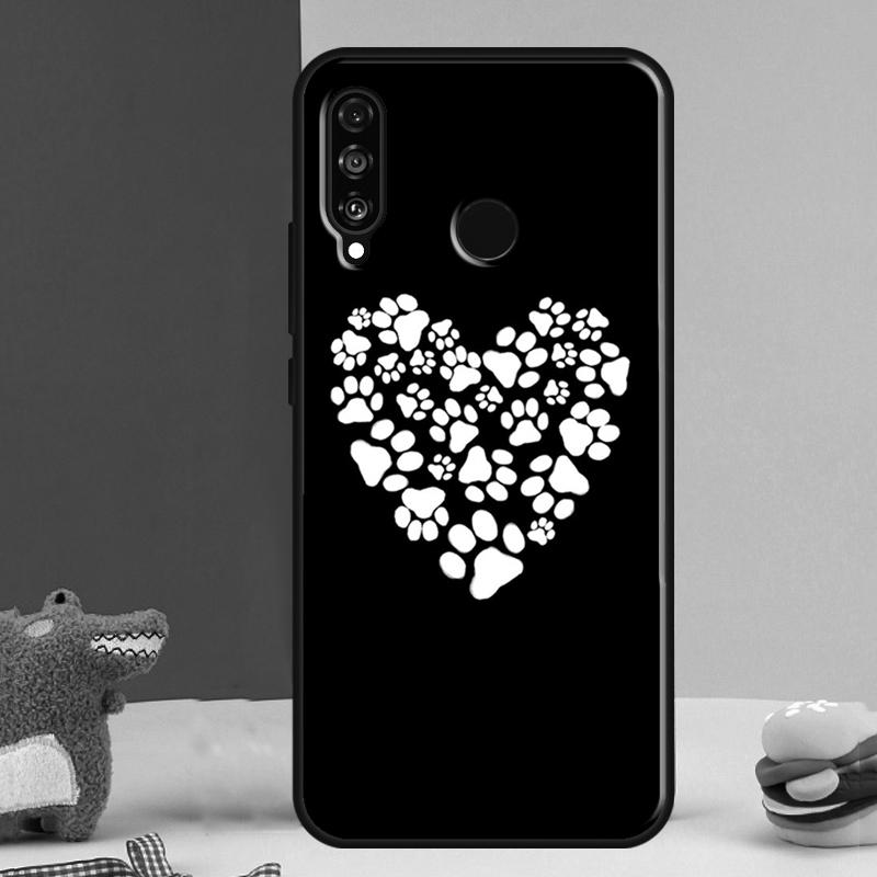 Dog Paw For Huawei Nova 12i 12s 11i 5T 9 10 SE Y91 Y90 Y60 Y70 Y72 Y61 P60 Pro P20 P40 P30 Lite Case