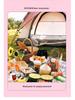 Portable Sun-Protective Rainproof Tent for 3-4 People - Double Layer & Quick Setup for Outdoor Camping and Picnics