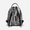 Backpack women's travel bag 2023 new canvas bag large capacity leisure commuting schoolbag length 18cm wide 8cm high 22cm