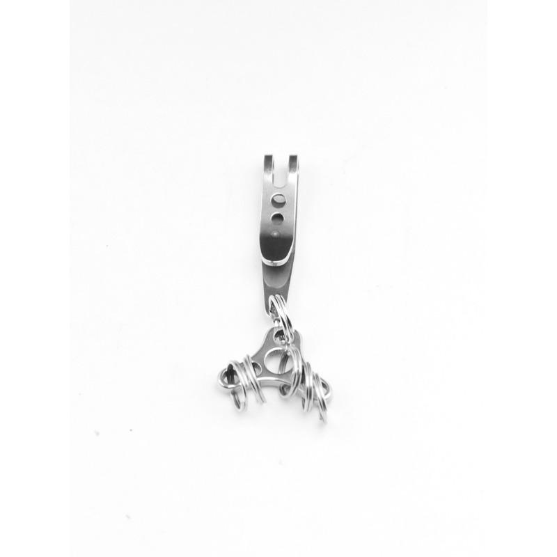 1PC Suspension Clamp Expansion Buckle Set Key Ring Outdoor Tools Banknote Wallet Mountaineering Buckle Quick Hanging Equipment