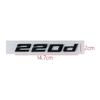 ABS 3D Car Rear Trunk Letter Badge Emblem Exterior for BMW 116d 118d 120d 125d 135d 218d 220d 240d Auto Modification Accessories