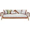 Hot Selling All Cotton Small Fresh Floral Sofa Mat New Anti Slip Pad Cover Fabric Wash Cotton Sofa Cover Cloth Sofa Cover