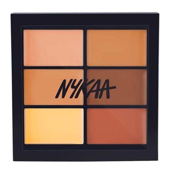 Nykaa Conceal and Correct Matte Palette Cream for Acne Prone Skin Medium 02