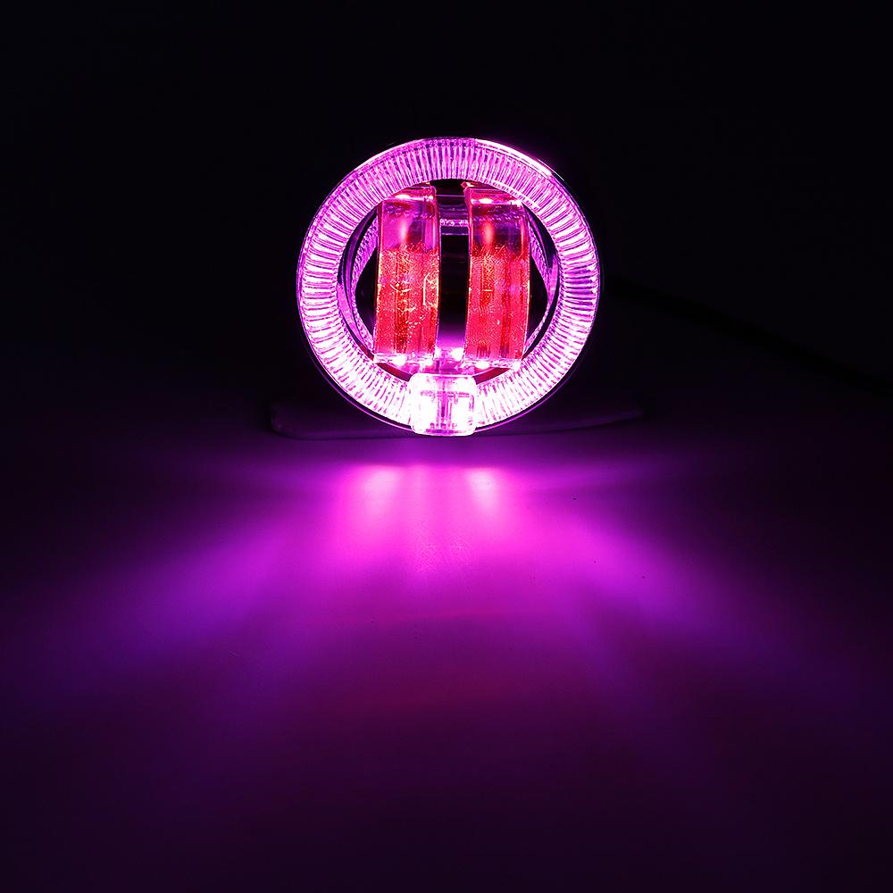 12-80V 11W Led Motor Projector 2.5inch Led Motorcycle Headlights with angel eye halo ring