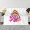 Copy of Cute The Kids Diana Show , Love Diana Throw Blanket Wednesday Throw Blanket for Sofa Extra Large Throw Blanket
